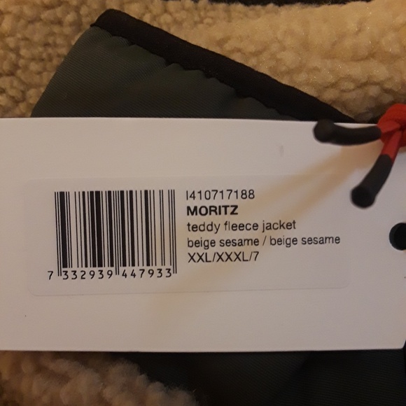 WeSC Men's Moritz Teddy Fleece Jacket    XXL - Picture 6 of 8